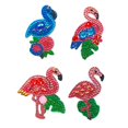 thumbnail image 1 of Cuadros Decorativos 4 piezas DIY completo taladro especial en forma de diamante pintura pájaro forma llavero joyería Ehuebsd Nuevos Originales, 1 of 8