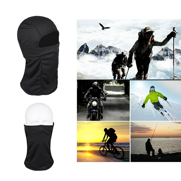 Balaclava Chapeau Cagoule Moto Masque de ski Balaclava Masque  Multifonctionnel Temps Froid Ski Outdoor Moto Montagne