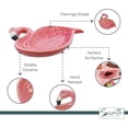 thumbnail image 4 of Servette Home Ceramic Trinket Tray Serving Dish-Rectangular Flamingo, 4 of 7