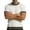 White, variant on Ringer Tee Men Summer Fashion Ribbed Knit Crew Neck Short Sleeve Mens T-Shirts Casual Tops