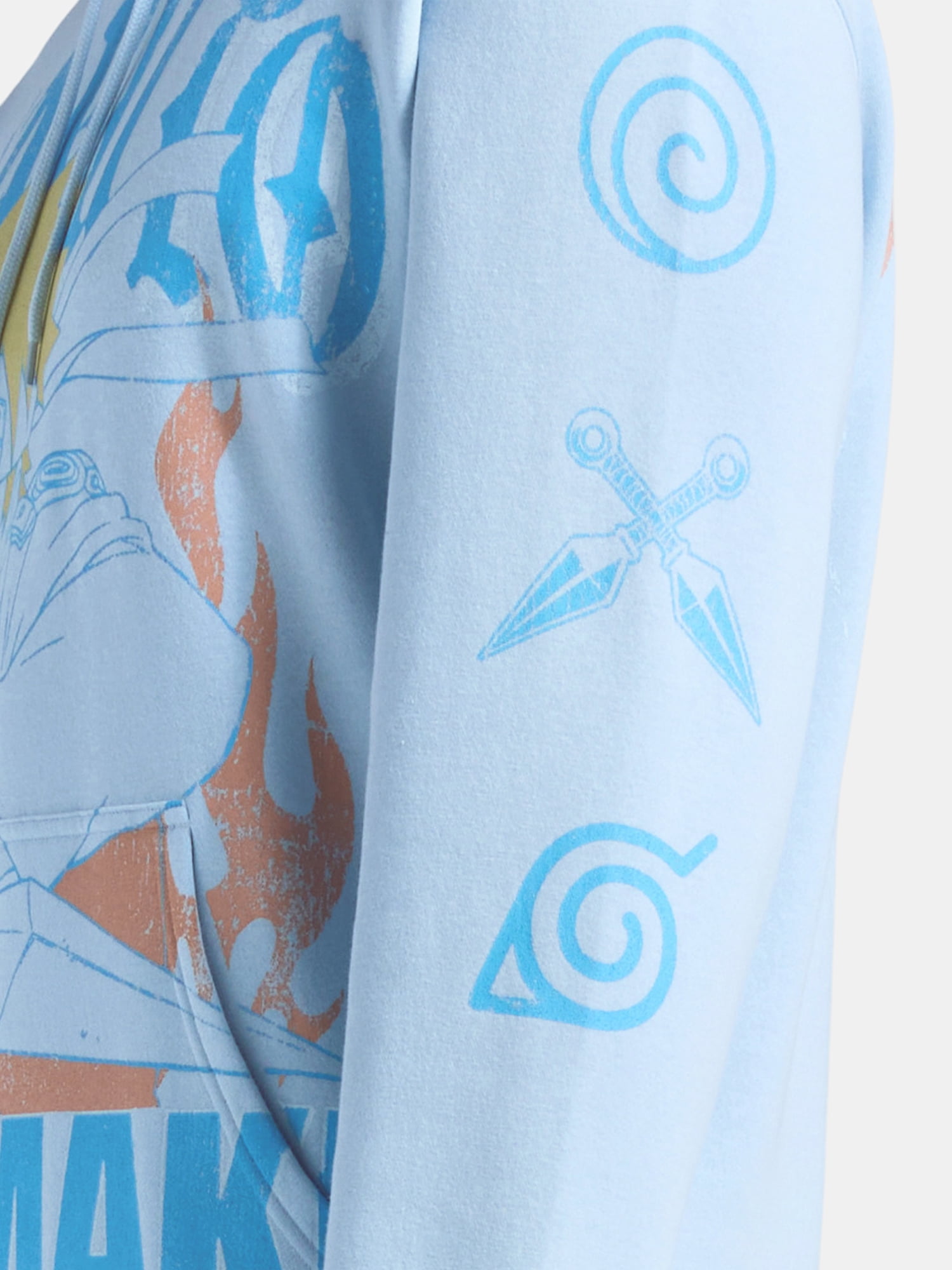 Naruto Men's & Big Men's Graphic Hoodie with Long Sleeves, Sizes XS-3XL