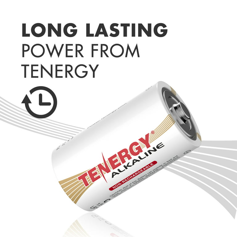 Tenergy 12 Pack C Size (LR14) Alkaline Batteries 