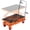 330lbs Double Scissor, variant on VEVOR Hydraulic Lift Table Cart, 330lbs Capacity 50" Lifting Height, Manual Double Scissor Lift Table with 4 Wheels and Non-slip Pad, Hydraulic Scissor Cart for Material Handling and Transportation