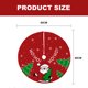 thumbnail image 2 of 1 hoja de decoración de fondo de árbol con estampado fino creativo rojo, suministros de decoración navideña, 2 of 5
