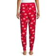 thumbnail image 3 of Secret Treasures Women's Sheep Flannel Joggers, 3 of 6