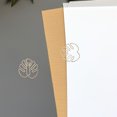 thumbnail image 1 of unbranded 50Ud Abrochador Metálico Hoja Monstera Dorado Para Organizar Y Marcar Libros, 1 of 6
