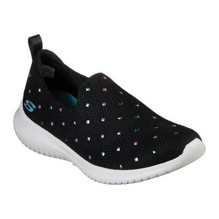 Girls' Skechers Ultra Flex Studded Up Slip-On
