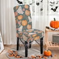 thumbnail image 4 of Halloween Chair Cover | Stool Cover for Holiday Decor | High Elastic Integrated Dining Chair Slipcover | Polyester Protective Seat Cover for Home and Office, 4 of 6