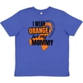 thumbnail image 3 of Inktastic I Wear Orange For My Mommy Multiple Sclerosis Awareness Youth T-Shirt, 3 of 5