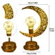 thumbnail image 3 of Lámpara De Mesa Moon Night Ramadan Lámparas de escritorio Regalos Hollow Eid Mubarak Luz decorativa (C), 3 of 6