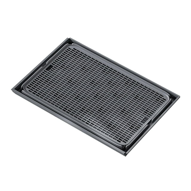 Decodeary Cat Litter Mat Kitty Litter Mat Gray Trapping Lightweight Light Sturdy Mat Litter Kitty Dark Gray 42x28.5x2cm