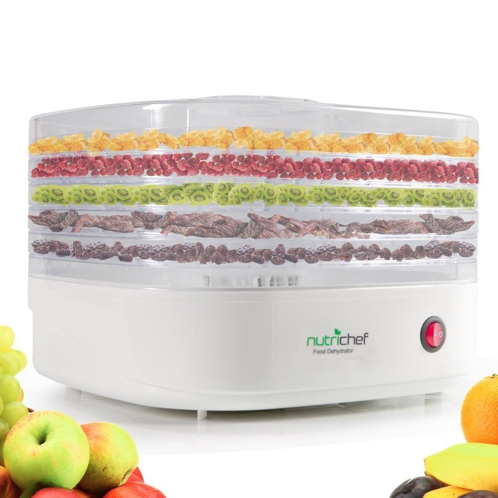Commercial CHEF Food Dehydrator, Dehydrator for Food and Jerky, Freeze  Dryer, 280 Watts, White, CCD100W6 at Tractor Supply Co.