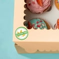thumbnail image 3 of 500pcs Gluten Free Stickers Gluten Allergic Labels, 1.5 Gluten Contains Warning Allergies Food Rotation Stickers, 3 of 5
