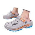 thumbnail image 3 of Mens Slippers Breathable Outdoor Slide Sandals For – Casual Beach Garden Slippers With Open Toe And Semi Enclosed Design For Comfort And All Day Use ,Us Size:7.5, 3 of 8