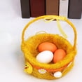 thumbnail image 4 of 2 cestas de Pascua para huevos, bolsa de almacenamiento de dulces para niños y niñas, decoración creativa para fiestas, Pascua Gloria Canasta de Huevos de Pascua, 4 of 8