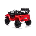 thumbnail image 6 of Ambifirner 24V 2 Seater Kids Ride on Truck with Remote Control: Electric Battery Powered Toys Car w/ 4 Wheels Spring Suspension, LED Lights, Bluetooth Music,Red, 6 of 6