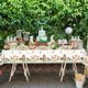thumbnail image 3 of Mantel Yara Woodland de plástico para baby shower y cumpleaños, 3 of 6