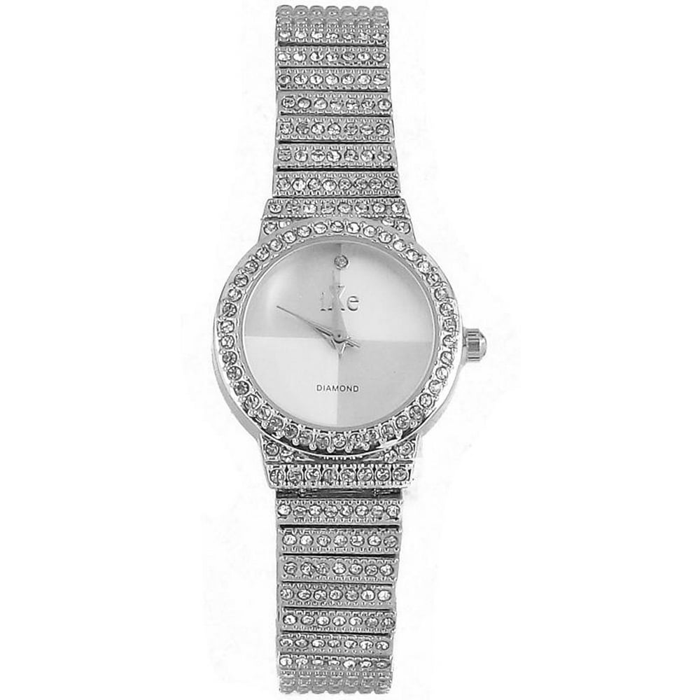 Voulez Vous - An elegant jewelry watch with sparkling crystals covering ...