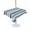 Beige, variant on Outdoor Tablecloth with Umbrella Hole for Patio/Picnic/Party/Camping, Blue Striped Waterproof Table Cloth Rectangle Table Cover Washable, Farmhouse Stripes Modern Art (52"x 70")