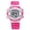 b-Hot Pink, variant on Rinsvye 3D Relief Trend Fashion Sports 'S Football Pattern Quartz Watch Gift Digital Watch For 10-1