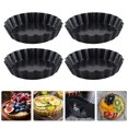 thumbnail image 3 of 6Pcs Kitchen Baking Fruit Pie Molds Cake Molds Cake Making Molds for Home (Black), 3 of 6