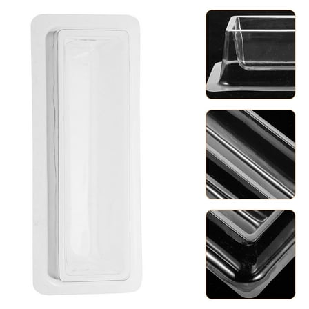 FRCOLOR 20 Pcs Divided Disposable 13.5X5.5X4CM