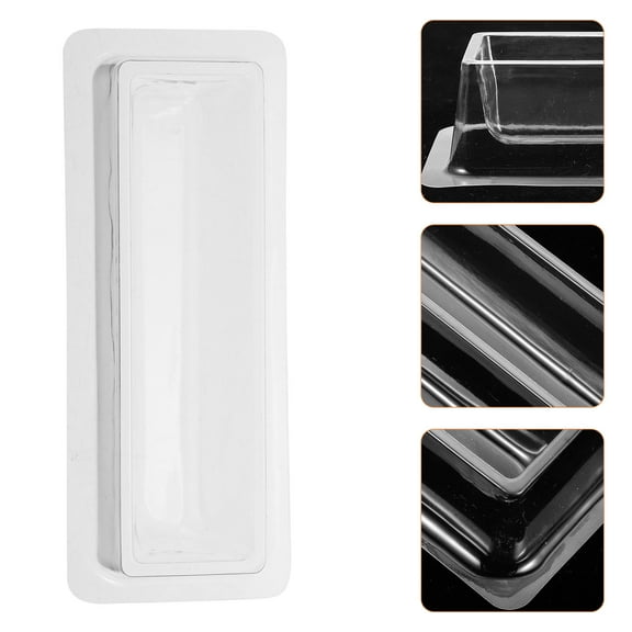 FRCOLOR 20 Pcs Divided Disposable 13.5X5.5X4CM