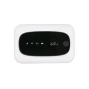 Suzicca 4G LTE CAT4 150M Mobile Hotspot  Mobile MiFi Portable Hotspot Wireless Wifi Router SIM Card Slot(White)