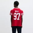 thumbnail image 5 of Men's Nike Nick Bosa Scarlet San Francisco 49ers  Vapor F.U.S.E. Elite Jersey, 5 of 7