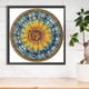 thumbnail image 3 of Pintura de diamante 5D DIY Taladro parcial Girasol Vidrieras Decoración para el hogar (XD086) JShteea  El nuevo, 3 of 9