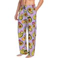 thumbnail image 6 of Pofeuu Cartoon Avocados Print Men's Pajama Pants, Soft Lounge Pajama Pants with big pockets for Men Plaid Pj Bottoms-Small, 6 of 6