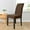 Brown-BW, variant on Stretch Chair Covers, Elastic Dining Chair Slipcovers, Jacquard Plush High Back Chair Protector, Dirt Proof Washable for Home Restaurant