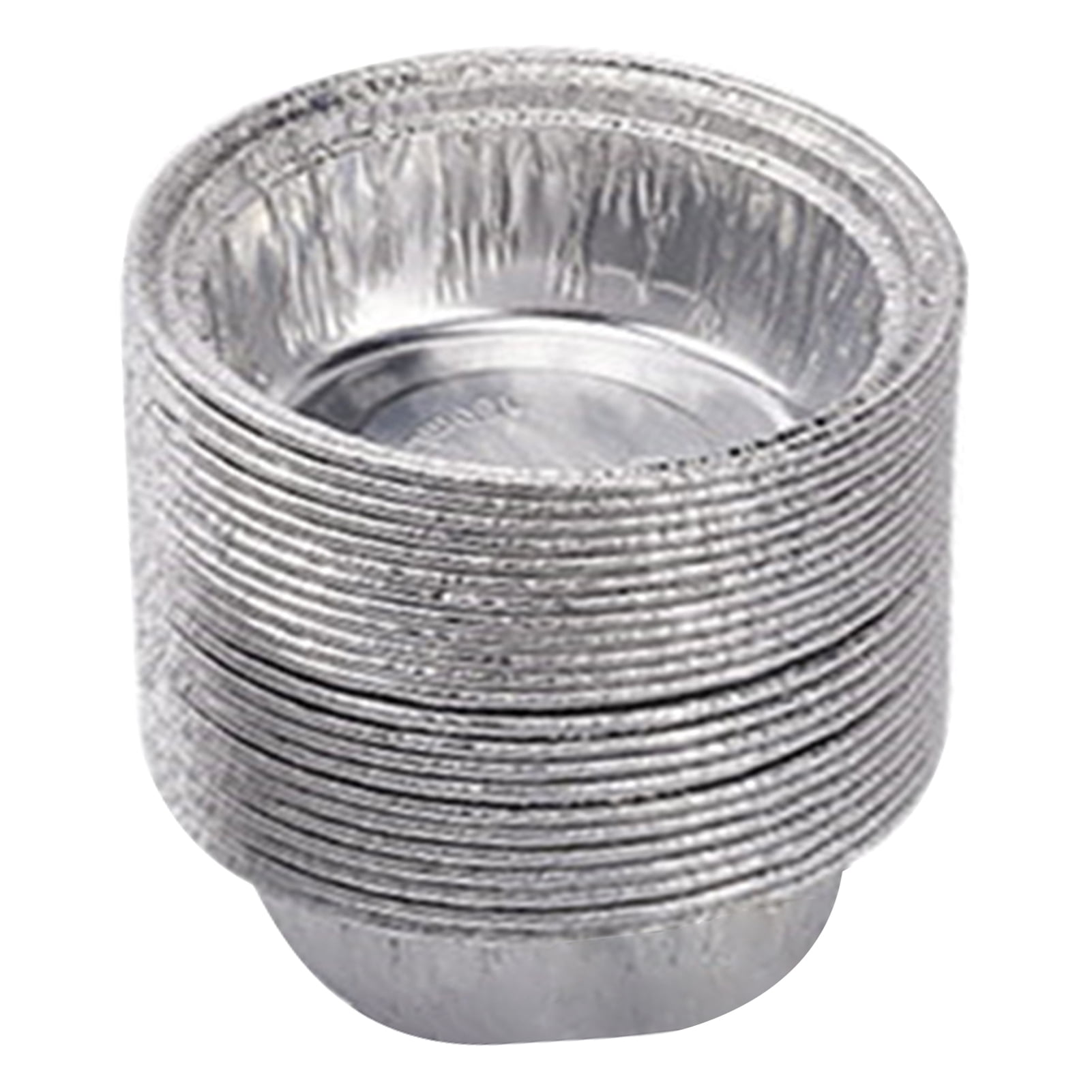 nbuaila 100Pcs Egg Tart Cup Greaseproof Disposable DIY Aluminum Foil