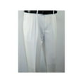thumbnail image 2 of Men 2pc Stacy Adams leisure suit guayabera traditional matching Set 2201 White, 2 of 6