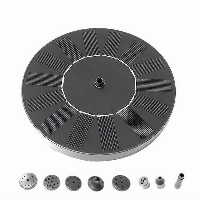 160mm Mini Solar Water Fountain Pool Pond Waterfall Garden Decoration