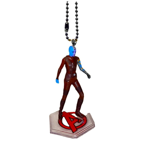 Guardians Galaxy Nebula Keychain Dangler Figurine Ornament Charm Marvel Infinity