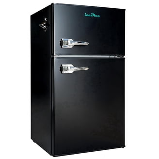 Coca-Cola CRF32BKCK 3.2 Cu. Ft. Refrigerator with Freezer, Black 