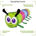 Tysrjsv Kids Crawl Tunnel Pop Up Crawl Through Baby Tunnel Toy 5.9ft