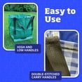 thumbnail image 6 of DURASACK® Home and Yard Tote, Heavy Duty, 16"L x 16"W x 20"H, Green, 4-Pack, 6 of 10