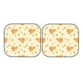 thumbnail image 7 of Daiia Squirrel And Leaves 2PCS Car Windshield Sun Shade, Foldable Sun Shield for Car Front Window, Auto Sun Blocker Visor Protector Universal for Truck SUV Pickup-Small, 7 of 7