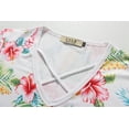thumbnail image 3 of SSLR Womens T Shirts V Neck Criss Cross Floral Tee Short Sleeve T Shirt, 3 of 6