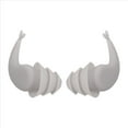 thumbnail image 4 of 3 Pares de Tapones para los OíDos Impermeables y Ultra CóModos, Tapones para los OíDos para Nadar, Tapones para los OíDos de Silicona Reutilizables para Deportes AcuáTicos, 4 of 9