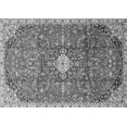 thumbnail image 1 of Ahgly Company Indoor Rectangle Medallion Gray Traditional Area Rugs, 6' x 9', 1 of 1