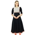 thumbnail image 1 of Bimba Robe Anarkali Évasée pour Femmes en Coton Kurta Chic Tunique Longue Personnalisée, 1 of 9