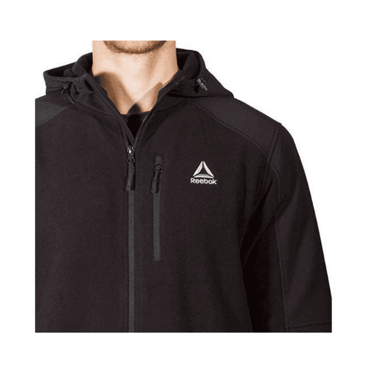 Reebok mixed media softshell jacket sale