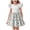Multicolor, variant on Girls Easter Dress 2026 Bunny & Egg Print Ruffle Sleeve A-Line Casual Party Dress Multicolor for Girls,Size 13-14 T