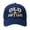 Dark Blue, variant on Casual Retro OLD & DON'T CARE Embroidered Hat, Soft Washed Cotton Adjustable Baseball Cap with Funny Slogan, for Outdoor Sports Everyday, Gray