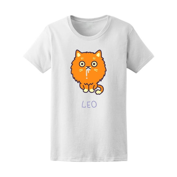 Cat Zodiac Astrology Sign Leo
Women T-Shirt - Image by Shutterstock, Female Large