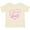 Natural, variant on I Love My Daddy in Pink Chalk Heart Boys or Girls Baby T-Shirt