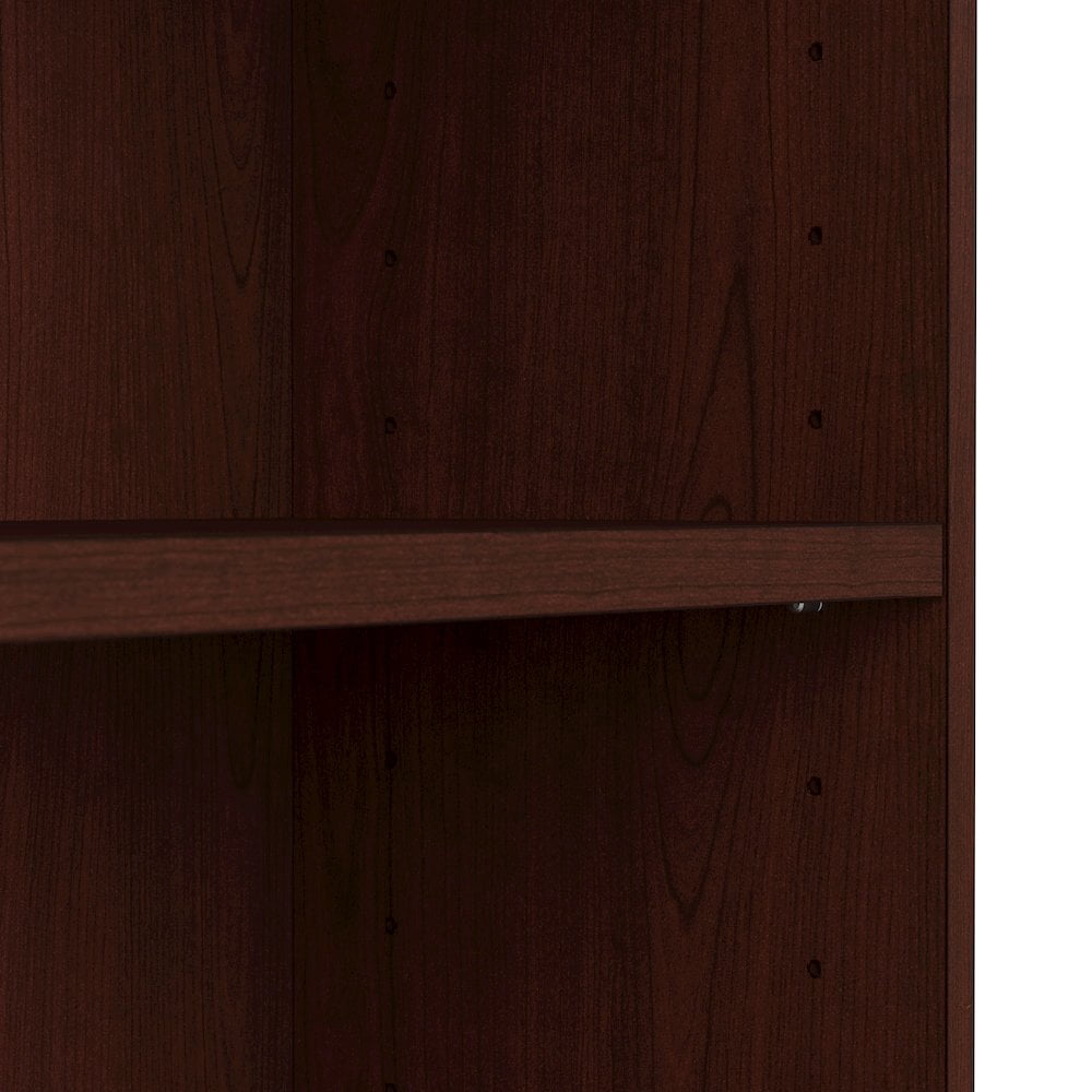 Bush Furniture Universal 5 Shelf Bookcase Vogue Cherry Set of 2 UB003VC